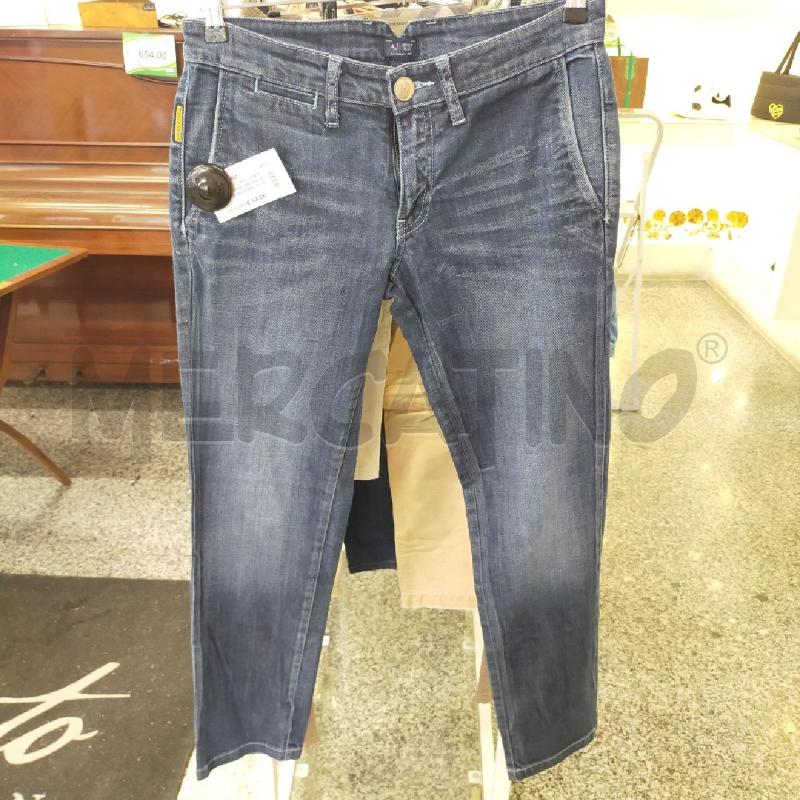 JEANS UOMO ARMANI JEANS BLU CUCITURE CELESTI  | Mercatino dell'Usato Roma rebibbia 1