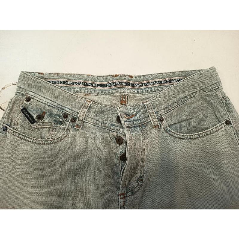 JEANS UOMO DOLCE&GABBANA  JEANS CHIARO | Mercatino dell'Usato Roma rebibbia 2
