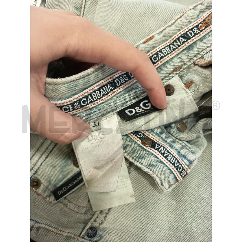 JEANS UOMO DOLCE&GABBANA  JEANS CHIARO | Mercatino dell'Usato Roma rebibbia 4