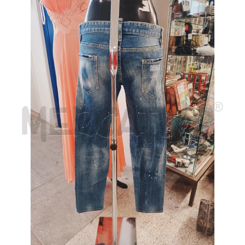 JEANS UOMO DSQUARED2 SCRITTA TASCA 35 | Mercatino dell'Usato Roma rebibbia 2