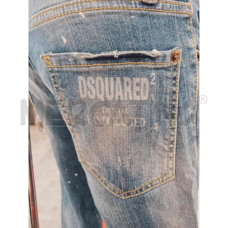JEANS UOMO DSQUARED2 SCRITTA TASCA 35 | Mercatino dell'Usato Roma rebibbia 3