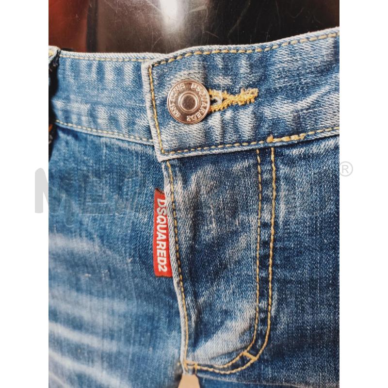 JEANS UOMO DSQUARED2 SCRITTA TASCA 35 | Mercatino dell'Usato Roma rebibbia 4