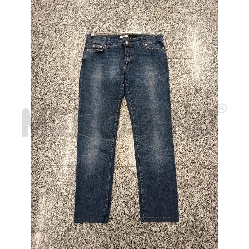 JEANS UOMO VERSACE VJC LAVAGGIO SCURO CUCITURE MARRONCINO | Mercatino dell'Usato Roma rebibbia 1