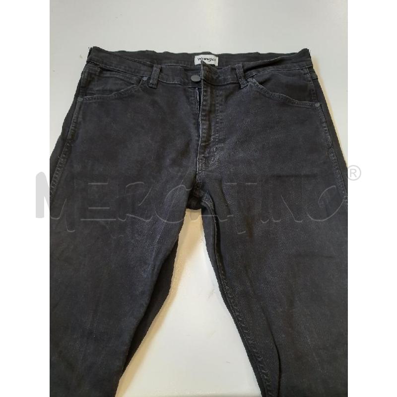 JEANS UOMO WRANGLER NERI | Mercatino dell'Usato Roma rebibbia 1