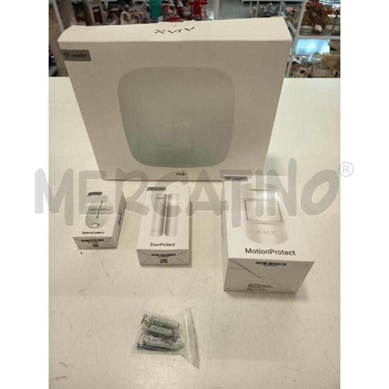 KIT SISTEMA D'ALLARME AJAX 4PZ | Mercatino dell'Usato Roma rebibbia 1