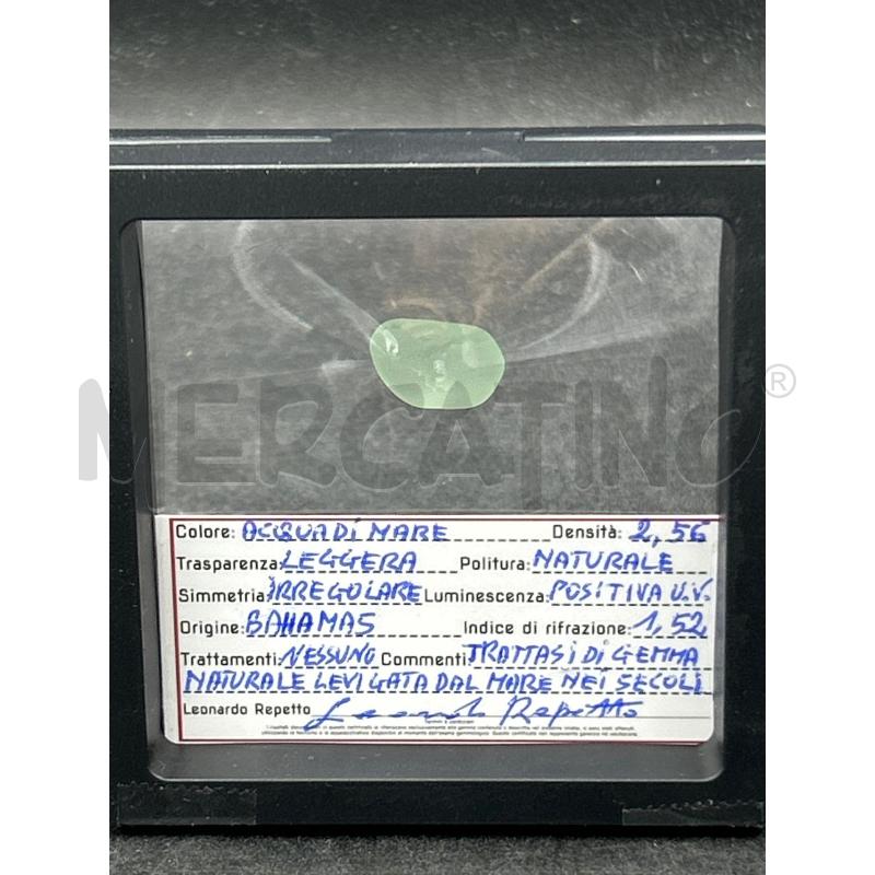 LACRIMA DI SIRENA NATURALE SILICATI 9.74CT | Mercatino dell'Usato Roma rebibbia 3