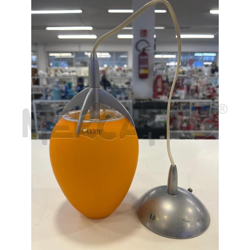 LAMPADARIO 1L ARANCIONE LUCENTE | Mercatino dell'Usato Roma rebibbia 1