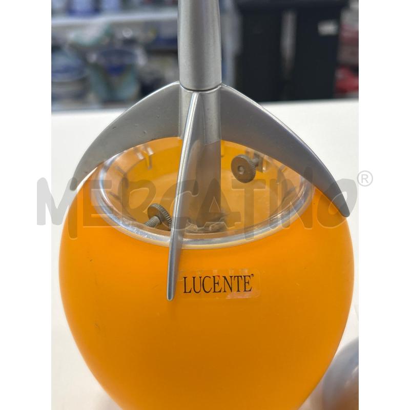 LAMPADARIO 1L ARANCIONE LUCENTE | Mercatino dell'Usato Roma rebibbia 2
