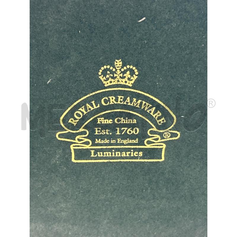 LAMPADA CERAMICA BIANCA ROYAL CREAMWARE DA RIV  | Mercatino dell'Usato Roma rebibbia 4