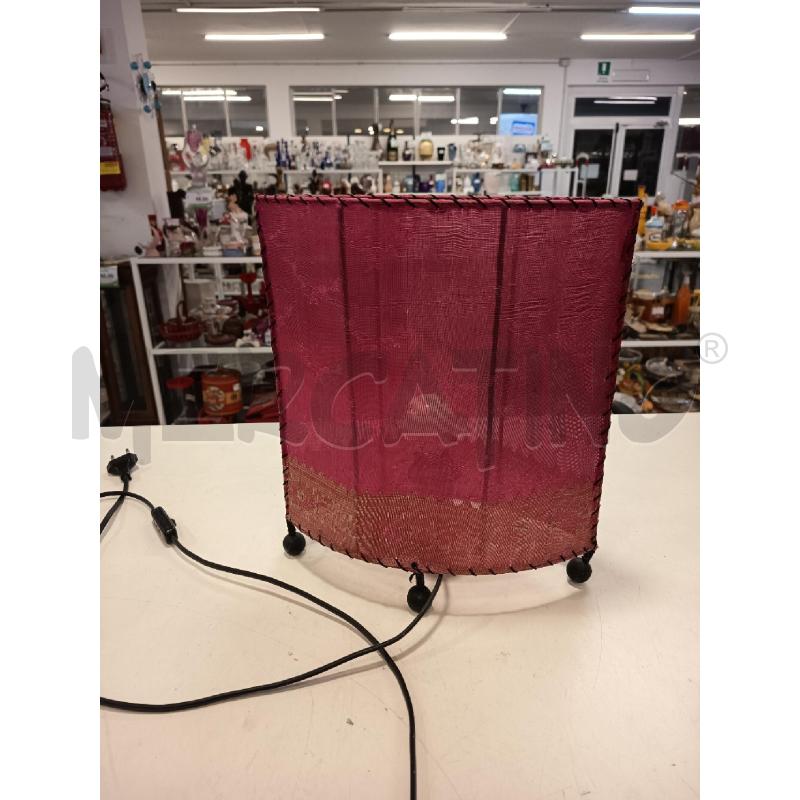 LAMPADA ESAGONALE STOFFA ROSA | Mercatino dell'Usato Roma rebibbia 1