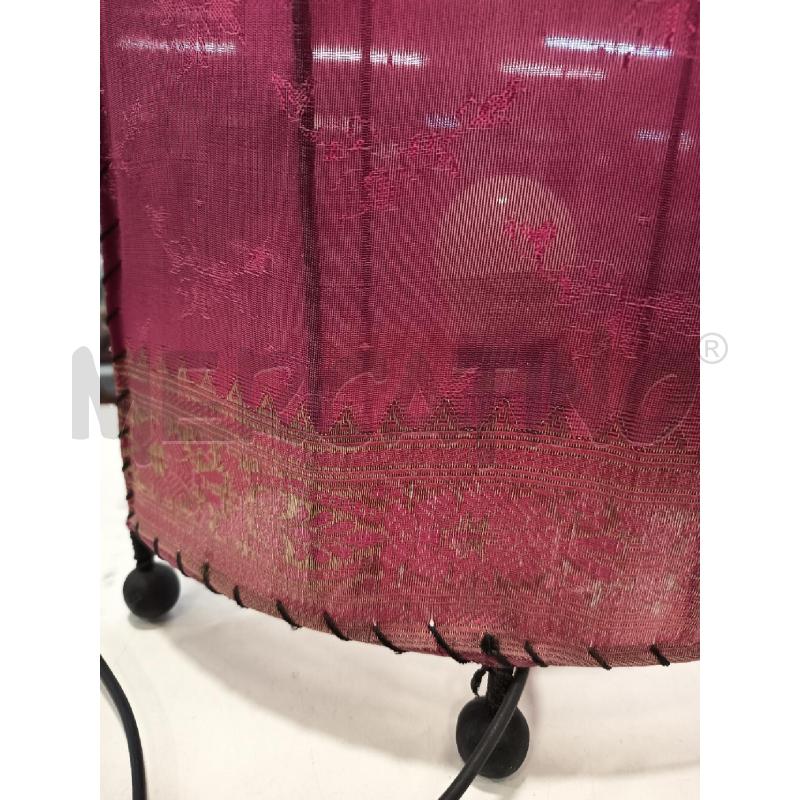 LAMPADA ESAGONALE STOFFA ROSA | Mercatino dell'Usato Roma rebibbia 3