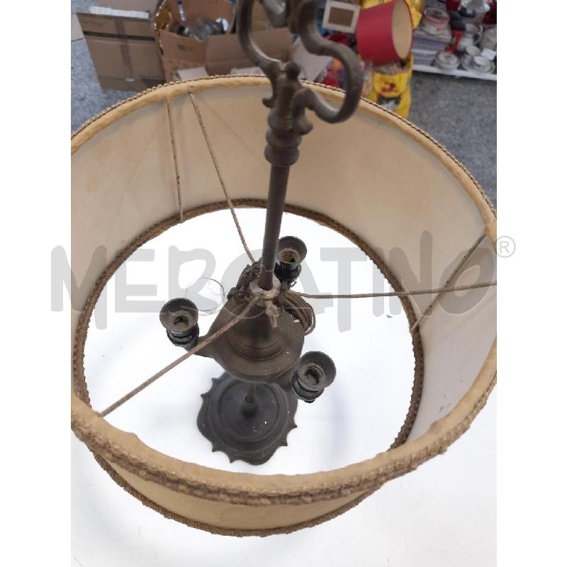 LAMPADA FERRO T OLIO VECCHIA CAPP GIALLO | Mercatino dell'Usato Roma rebibbia 2