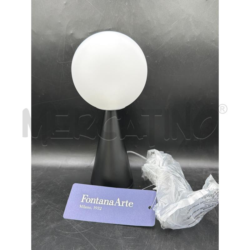 LAMPADA FONTANA ARTE BILIA MINI NERA | Mercatino dell'Usato Roma rebibbia 1
