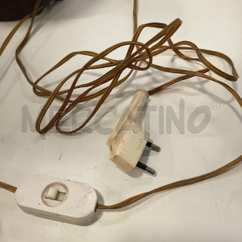 LAMPADA MARMO PERA B LEGNO | Mercatino dell'Usato Roma rebibbia 3