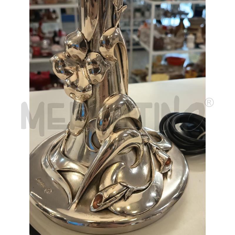 LAMPADA OTTAVIANI CROMO CAPPELLO VETRO SATINATO  | Mercatino dell'Usato Roma rebibbia 3