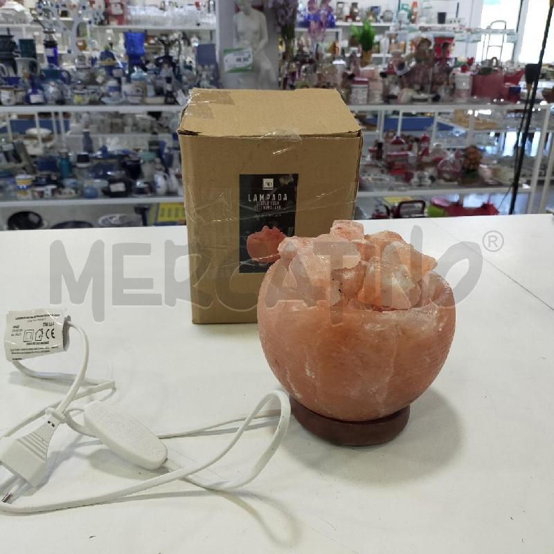LAMPADA SALI ROSA  | Mercatino dell'Usato Roma rebibbia 1