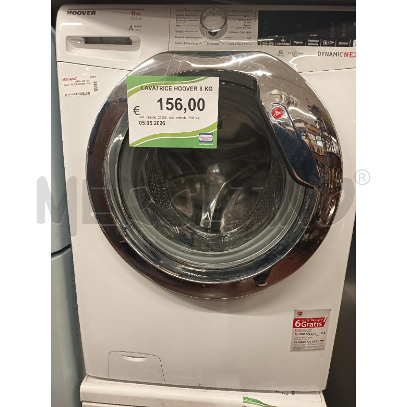 LAVATRICE HOOVER 8 KG | Mercatino dell'Usato Roma rebibbia 1