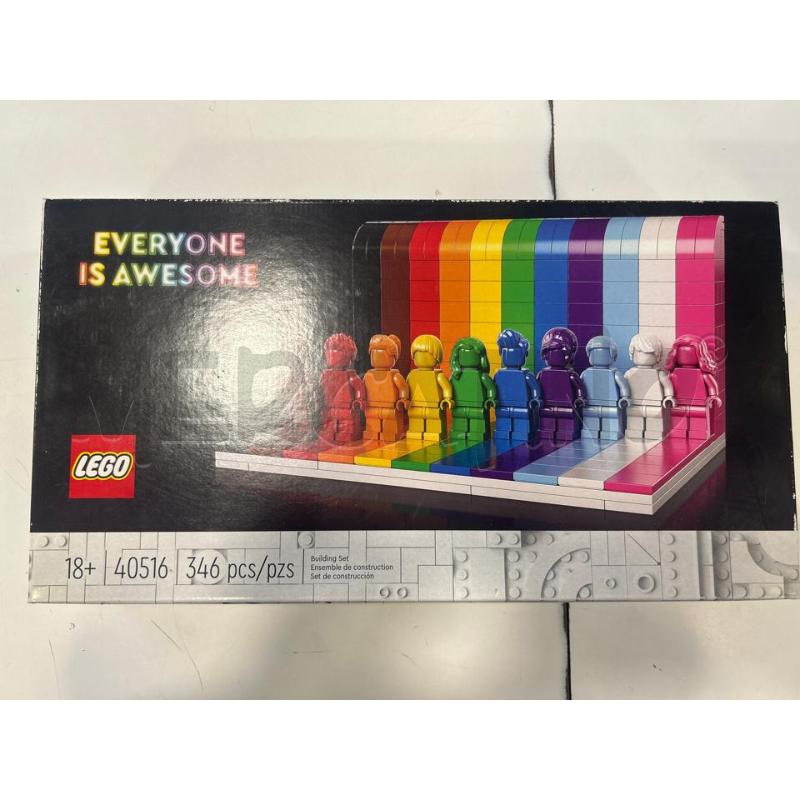 LEGO 40516 EVERYONE IS AWESOME | Mercatino dell'Usato Roma rebibbia 1