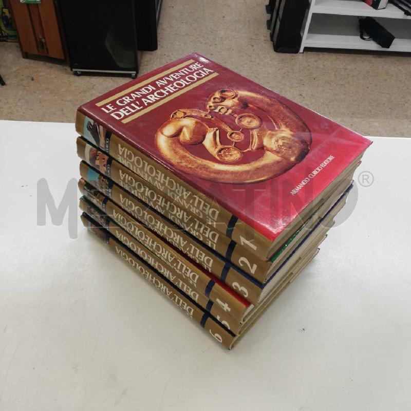LE GRANDI AVVENTURE DELL' ARCHEOLOGIA VOLUME 1- 6 | Mercatino dell'Usato Roma rebibbia 1