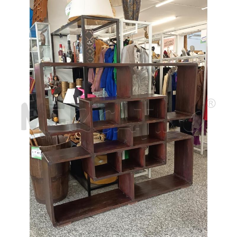 LIBRERIA ETNICA 12 VANI MOGANO | Mercatino dell'Usato Roma rebibbia 1