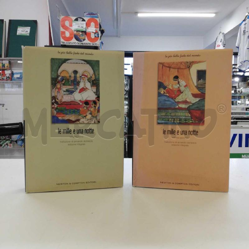 LIBRO LE MILLE E UNA NOTTE 2VV NEWTON | Mercatino dell'Usato Roma rebibbia 1
