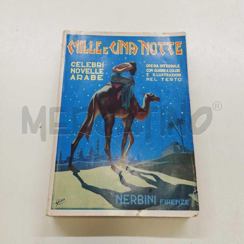 LIBRO LE MILLE E UNA NOTTE NERBINI | Mercatino dell'Usato Roma rebibbia 1