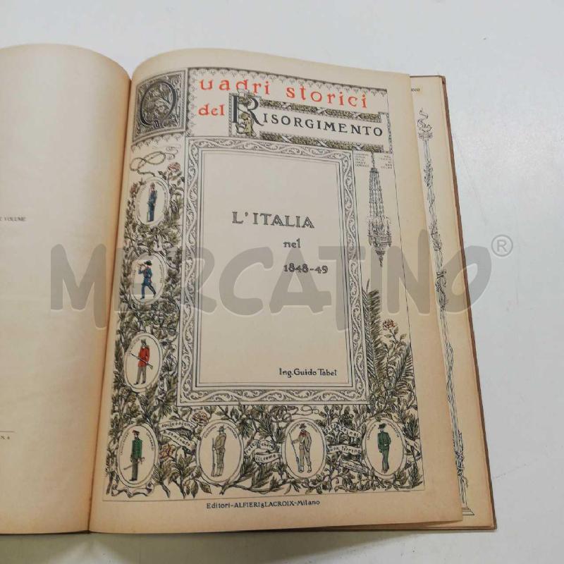 LIBRO L'ITALIA NEL 1848-49 | Mercatino dell'Usato Roma rebibbia 2