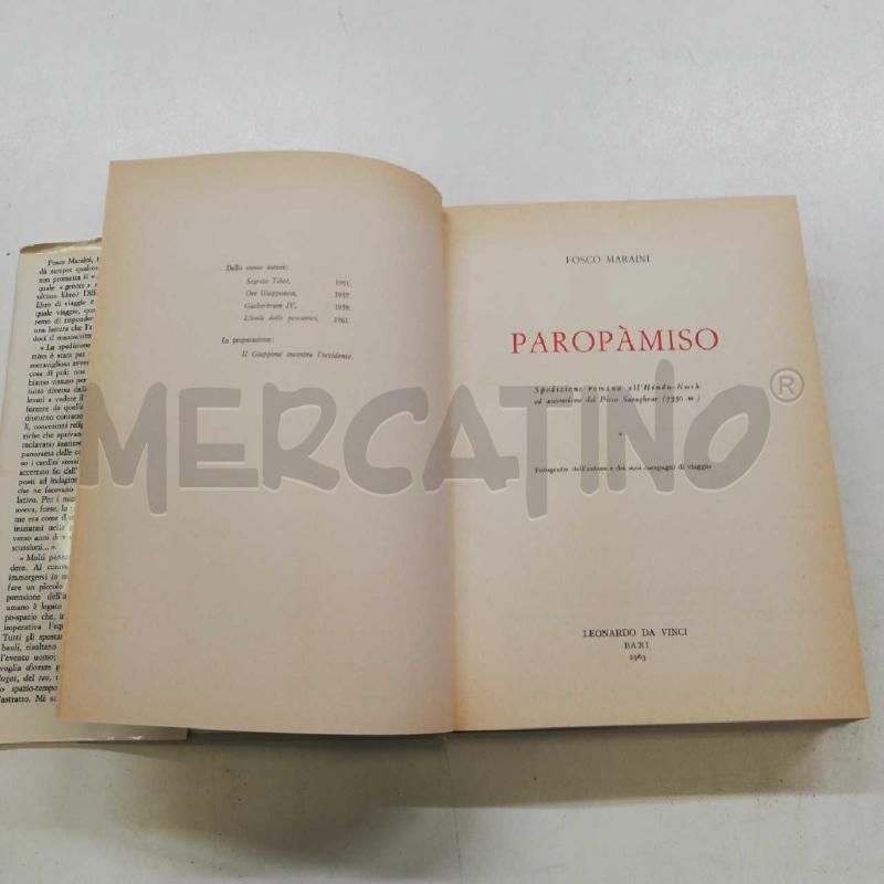 LIBRO PAROPÀMISO | Mercatino dell'Usato Roma rebibbia 3