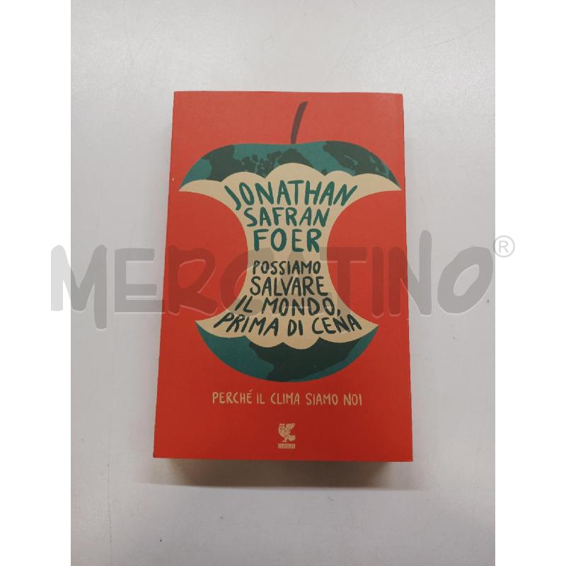 LIBRO POSSIAMO SALVARE IL MONDO PRIMA DI CENA | Mercatino dell'Usato Roma rebibbia 1
