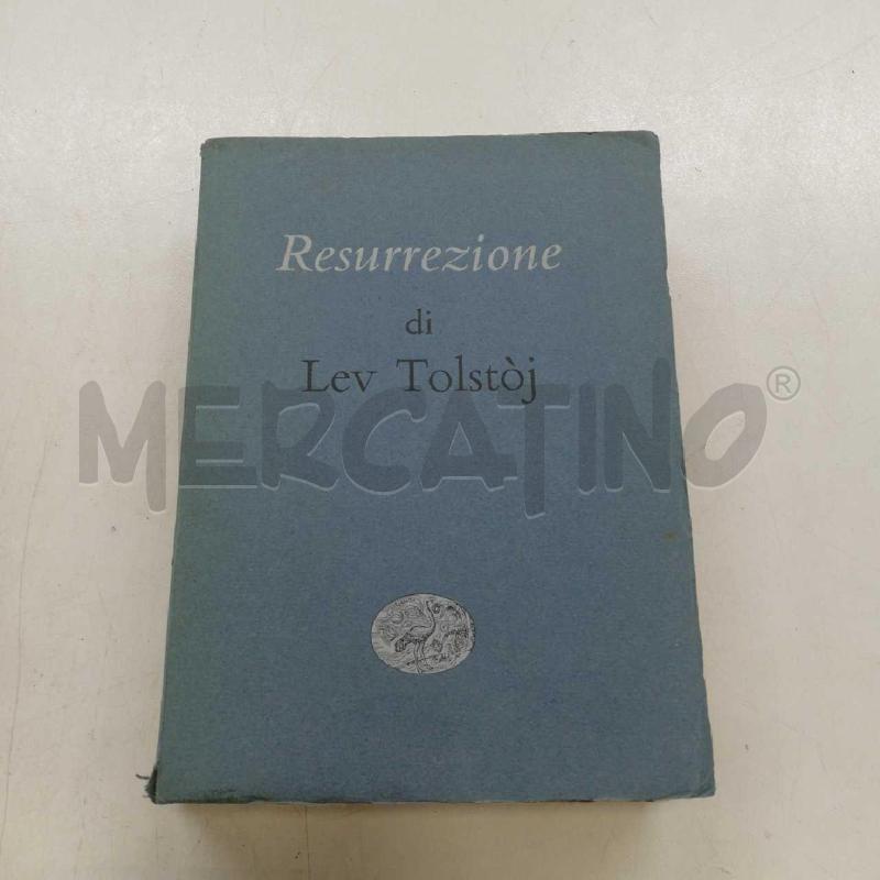 LIBRO RESURREZIONE TOLSTOJ EINAUDI | Mercatino dell'Usato Roma rebibbia 1