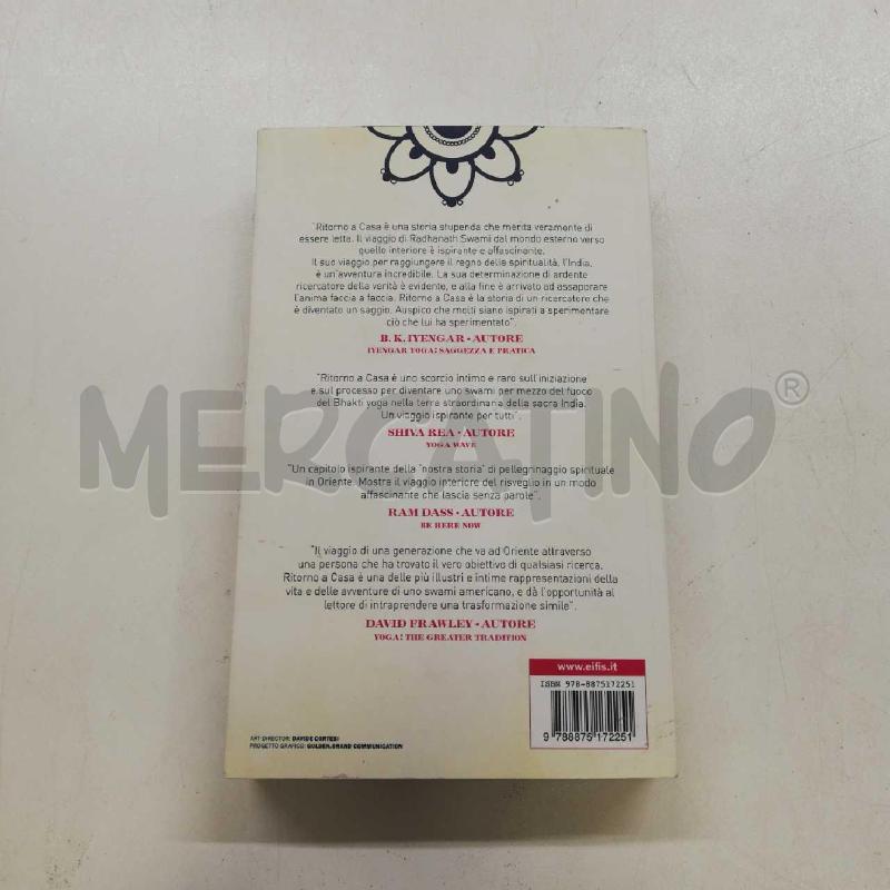 LIBRO RITONO A CASA | Mercatino dell'Usato Roma rebibbia 2