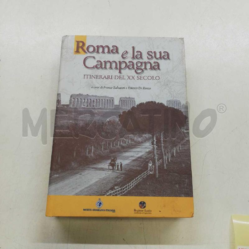 LIBRO ROMA E LA SUA CAMPAGNA | Mercatino dell'Usato Roma rebibbia 1