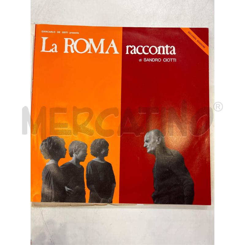 LP LA ROMA RACCONTA 2 DISCHI | Mercatino dell'Usato Roma rebibbia 2