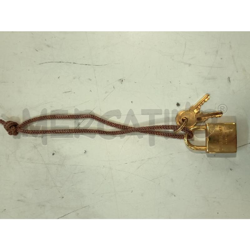 LUCCHETTO BURBERRY LONDON 2CHIAVI COD1321 INCISO | Mercatino dell'Usato Roma rebibbia 1