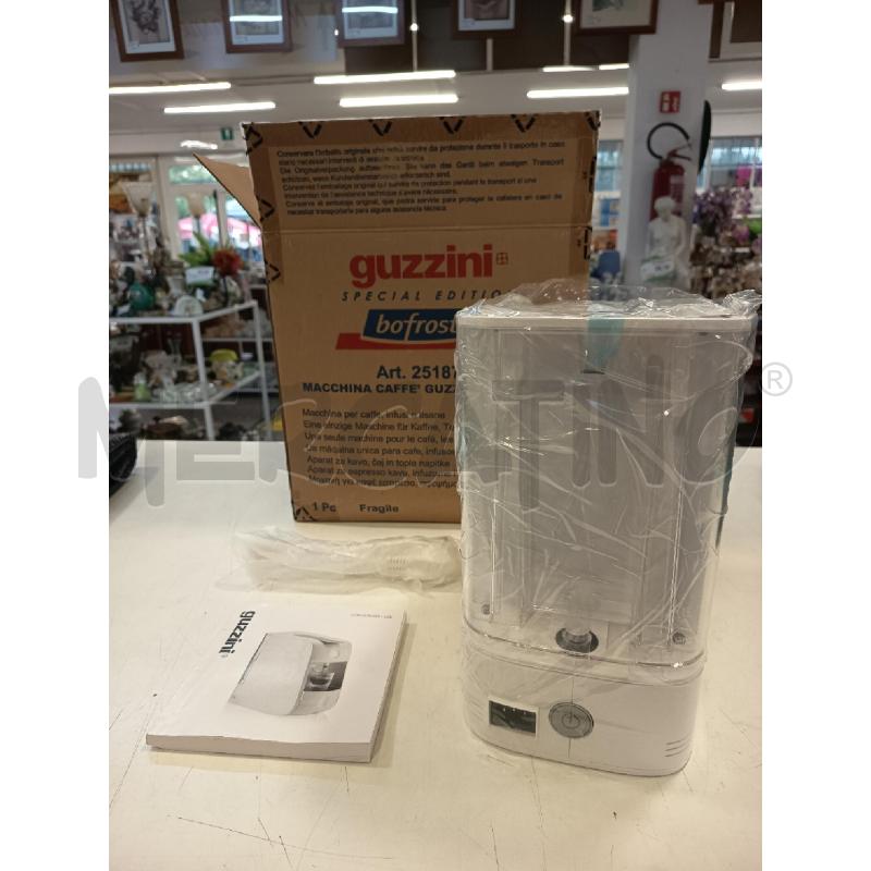MACCHINA CAFFE' GUZZINI SPECIAL EDITION BOFROST WHITE | Mercatino dell'Usato Roma rebibbia 2