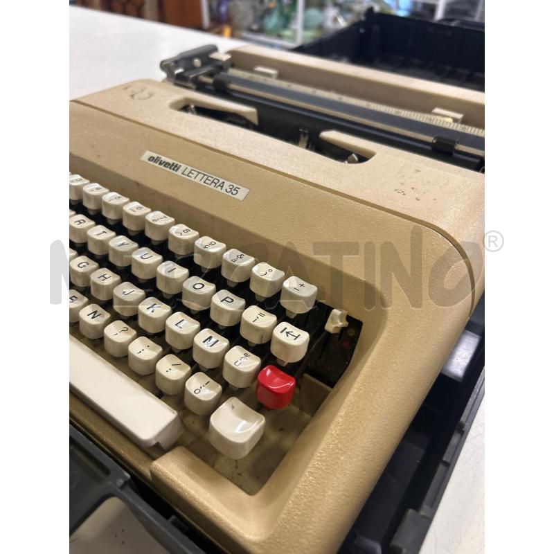 MACCHINA DA SCRIVERE OLIVETTI LETTERA 35 | Mercatino dell'Usato Roma rebibbia 2