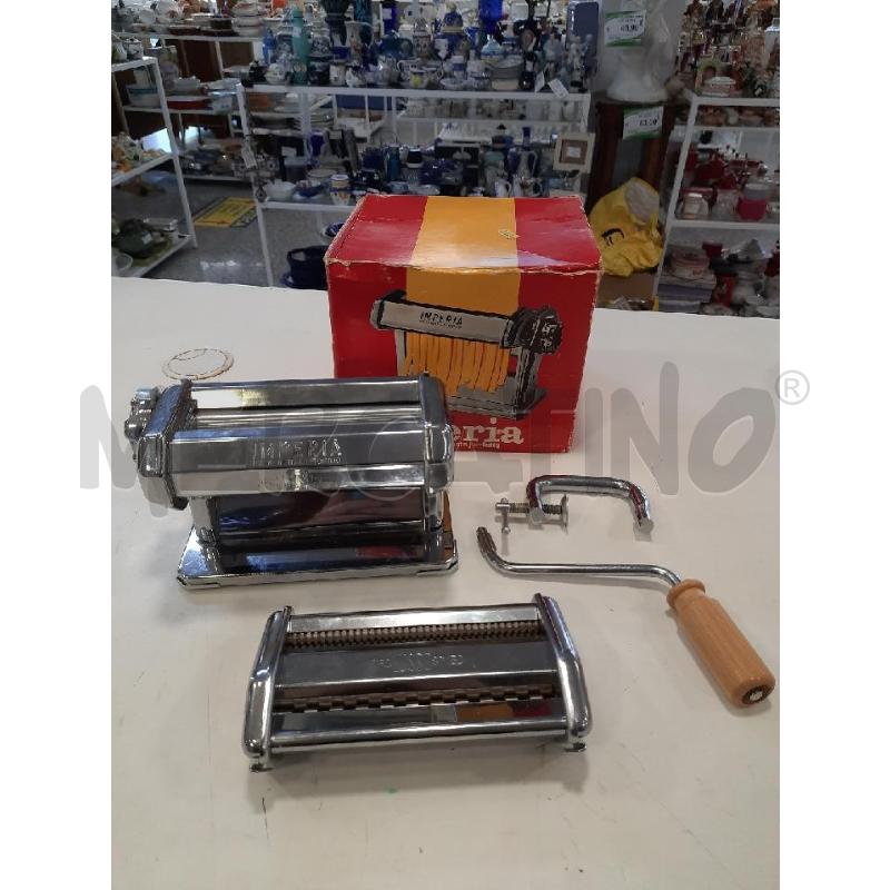 MACCHINA PER PASTA IMPERIA CROMO | Mercatino dell'Usato Roma rebibbia 1