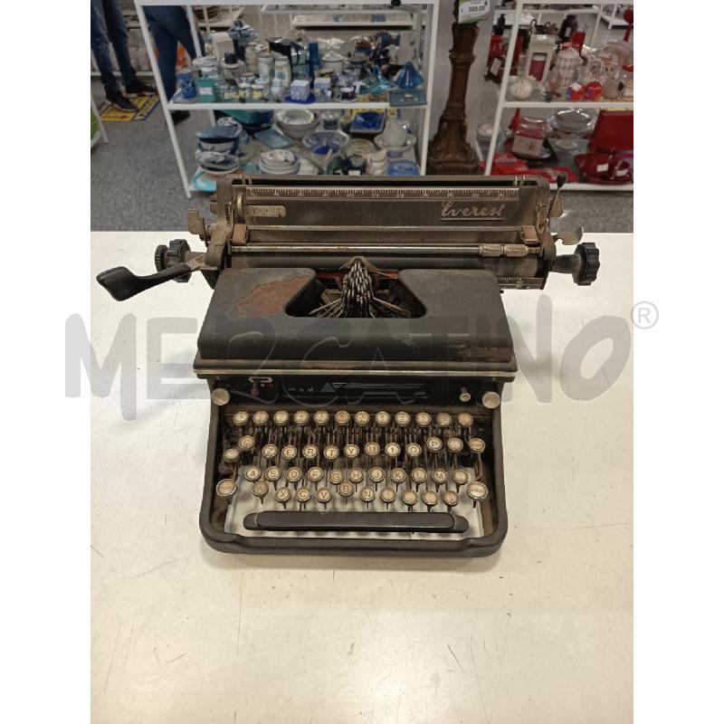 MACCHINA SCRIVERE EVEREST DA RIV | Mercatino dell'Usato Roma rebibbia 1
