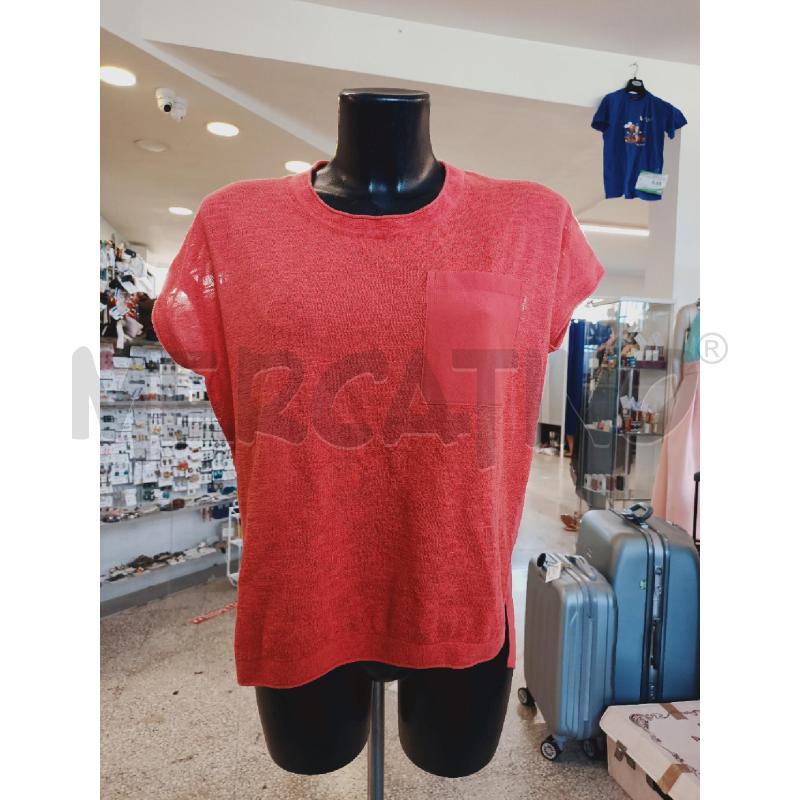 MAGLIA DONNA CALVINKLEIN CORALLO TASCA | Mercatino dell'Usato Roma rebibbia 1