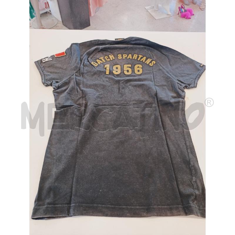 MAGLIA DONNA DATCH NERA SCRITTA DORATA | Mercatino dell'Usato Roma rebibbia 2