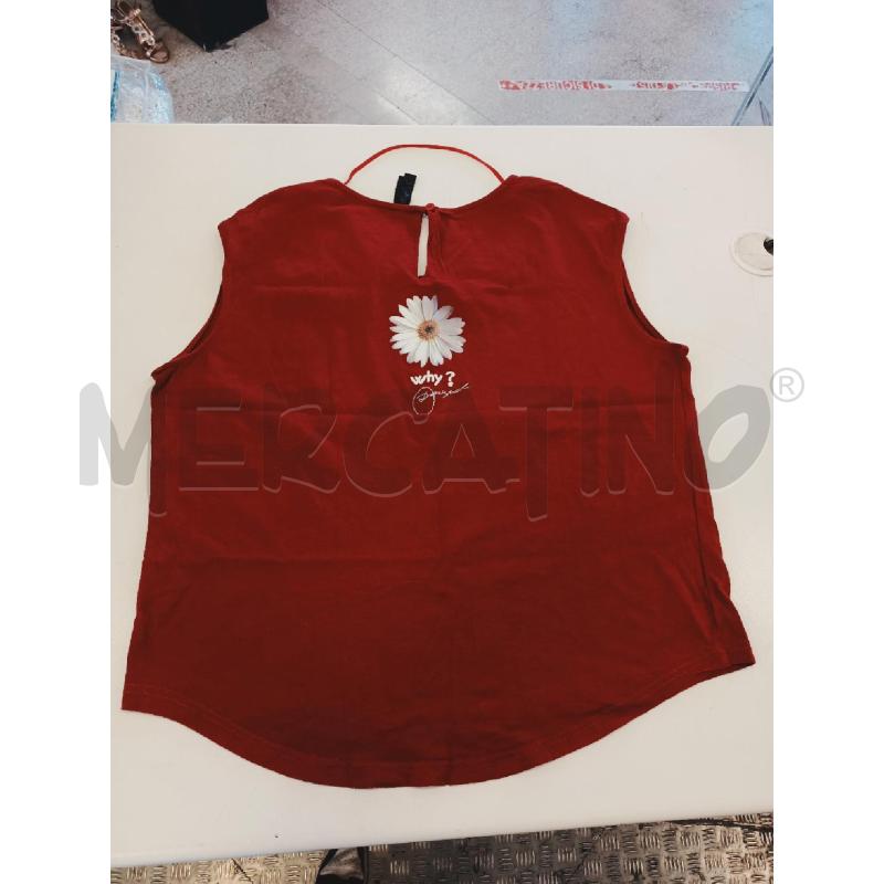 MAGLIA DONNA DESIGUAL BORDEUX METÀ CUORE METÀ FIORE | Mercatino dell'Usato Roma rebibbia 2