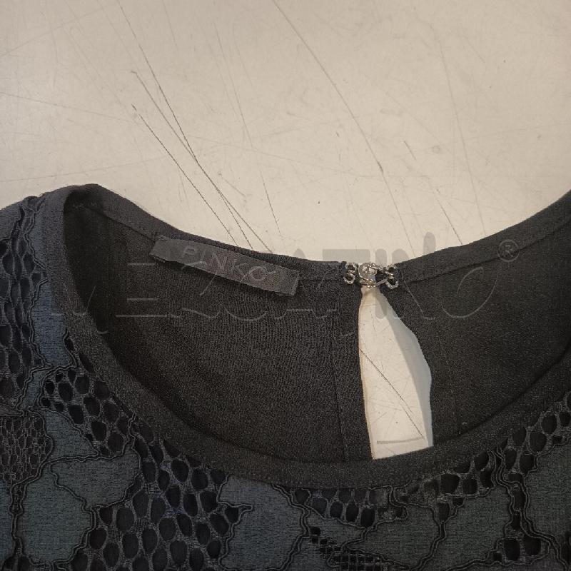 MAGLIA DONNA PINKO NERA PIZZO FIORI | Mercatino dell'Usato Roma rebibbia 2
