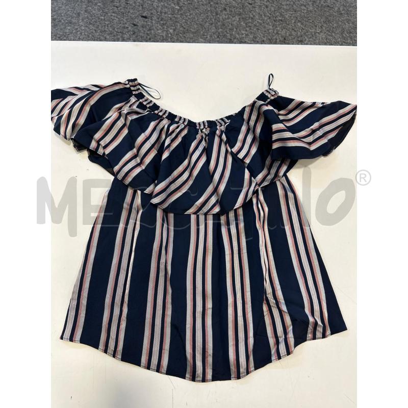 MAGLIA DONNA PINKO RIGHE BLU BIANCHE ROSA | Mercatino dell'Usato Roma rebibbia 1