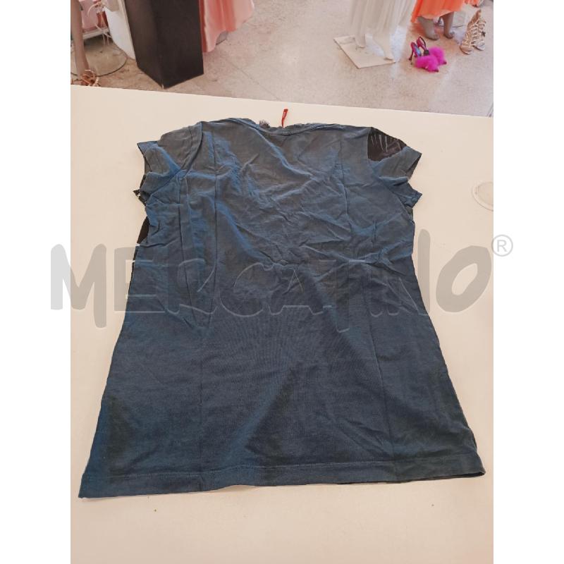MAGLIA DONNA REPLAY BLU  DISEGNI FENIC | Mercatino dell'Usato Roma rebibbia 2