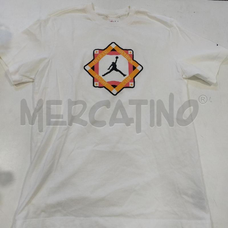 MAGLIA UOMO BIANCA JORDAN AIR | Mercatino dell'Usato Roma rebibbia 1