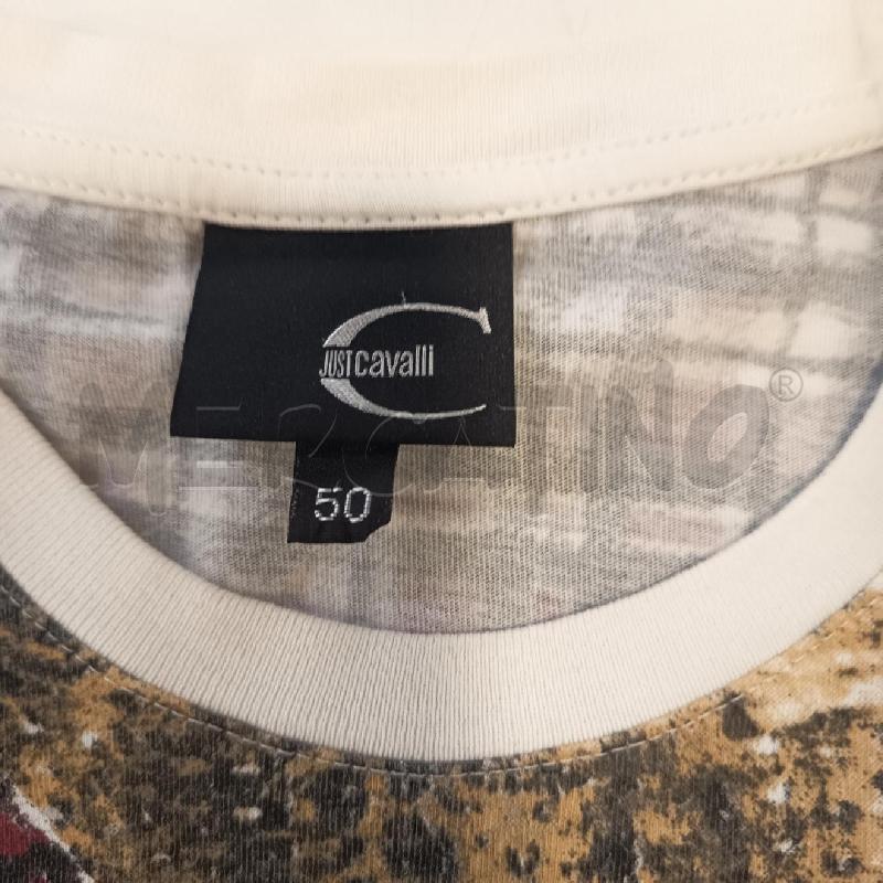 MAGLIA UOMO JUST CAVALLI MANICA LUNGA DISEGNO GILET | Mercatino dell'Usato Roma rebibbia 3