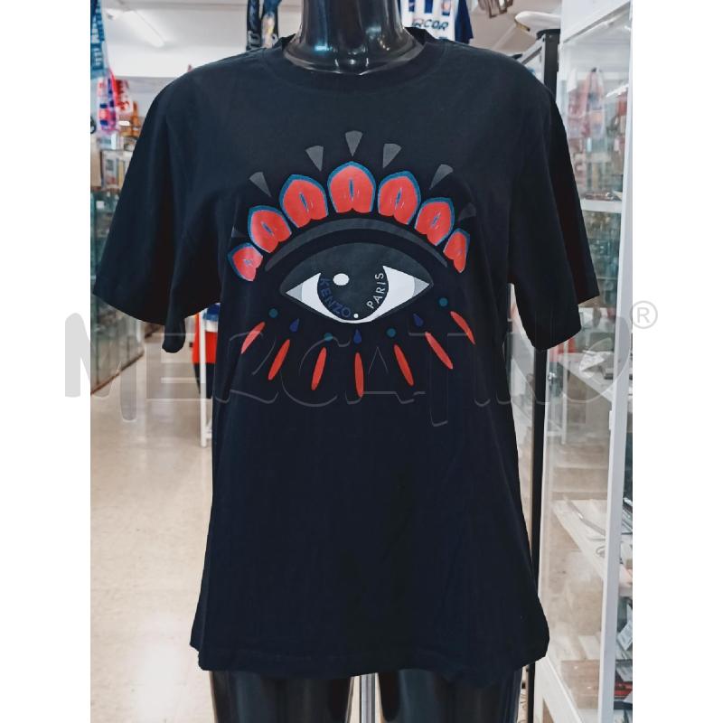 MAGLIA UOMO KENZO NERA CENTRALIO OCCHIO KENZO PARIS | Mercatino dell'Usato Roma rebibbia 1