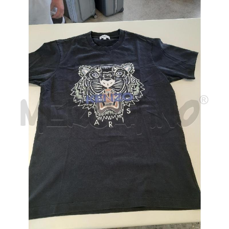 MAGLIA UOMO KENZO NERA TIGRE BLU VERDE | Mercatino dell'Usato Roma rebibbia 1