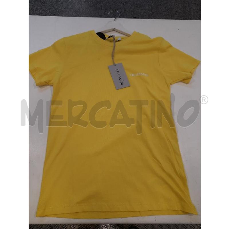 MAGLIA UOMO TRUSSARDI GIALLA  | Mercatino dell'Usato Roma rebibbia 1