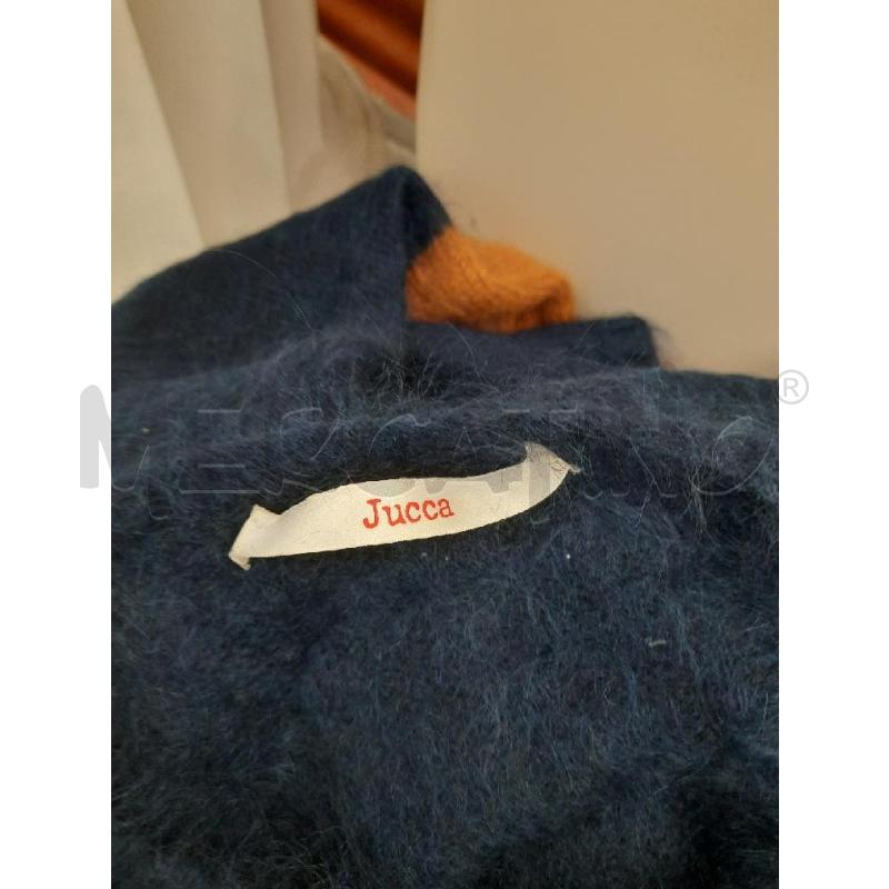 MAGLIONE DONNA JUCCA BLU S/MANICA M TGL | Mercatino dell'Usato Roma rebibbia 4
